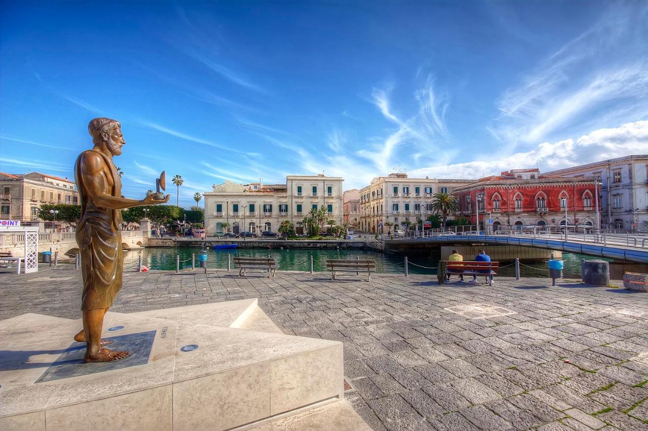 Ferienwohnung Casa Eu - Bilocale Ortigia Wifi Syrakus Exterior foto